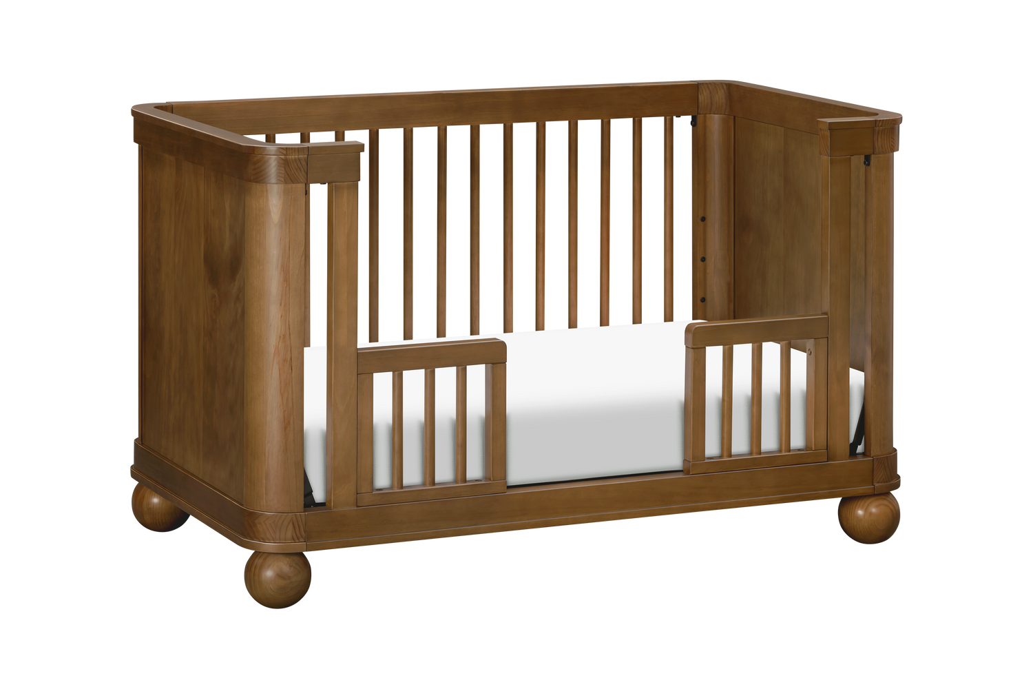 crosby toddler crib in natural walnut