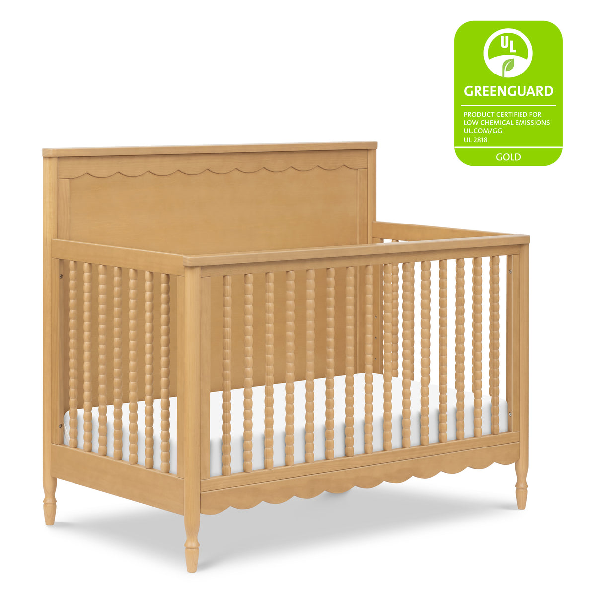 M32301HY,Namesake,Ambrosia 4-in-1 Convertible Crib in Honey