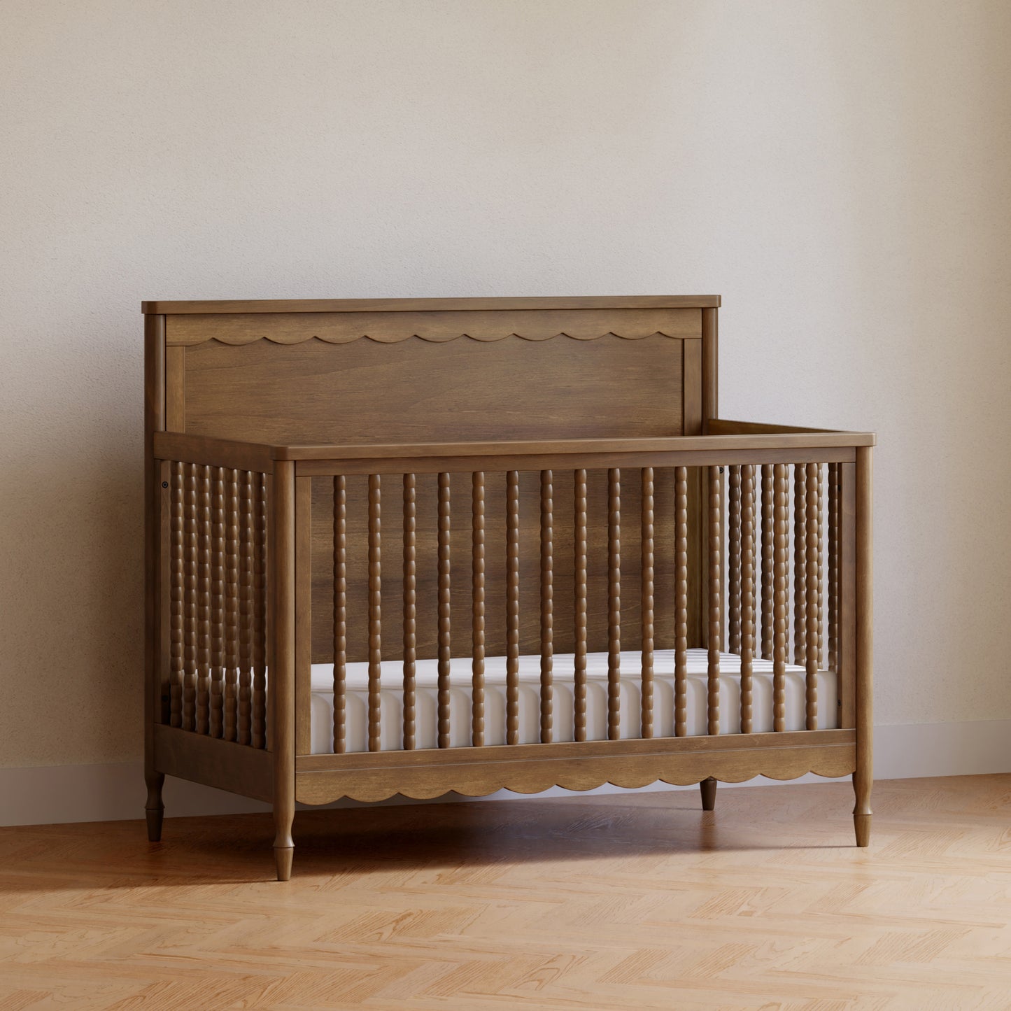 M32301NL,Namesake,Ambrosia 4-in-1 Convertible Crib in Natural Walnut