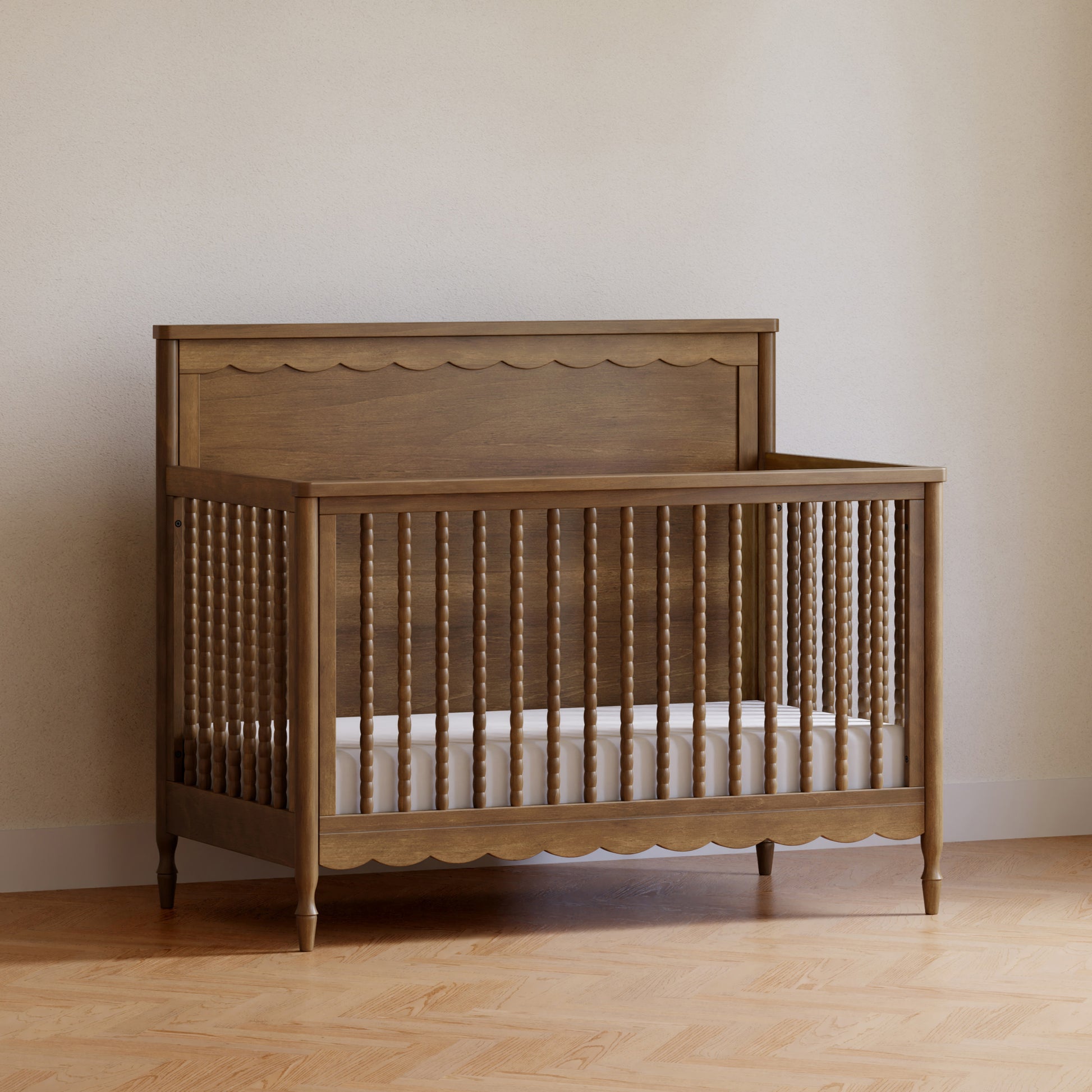 M32301NL,Namesake,Ambrosia 4-in-1 Convertible Crib in Natural Walnut