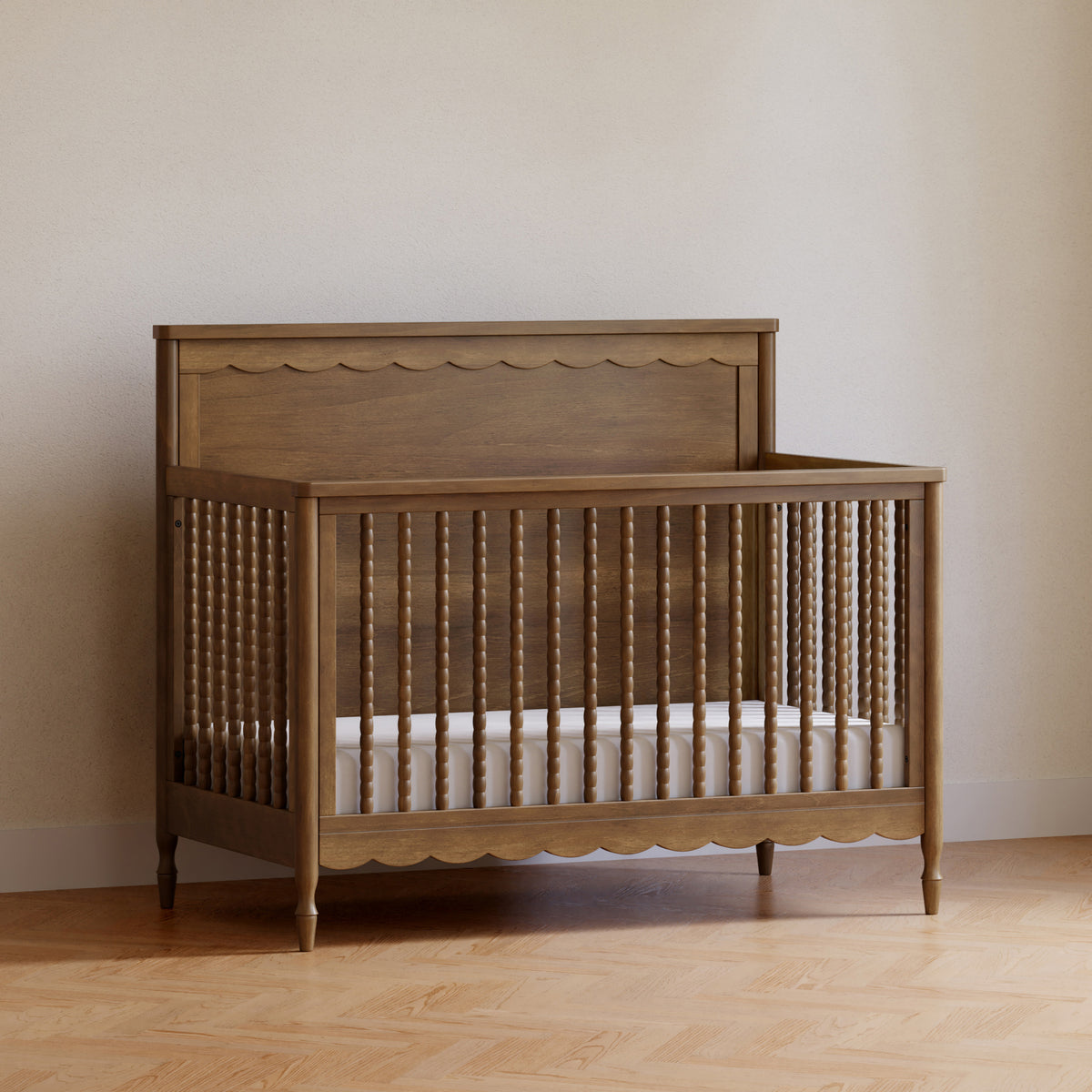 M32301NL,Namesake,Ambrosia 4-in-1 Convertible Crib in Natural Walnut