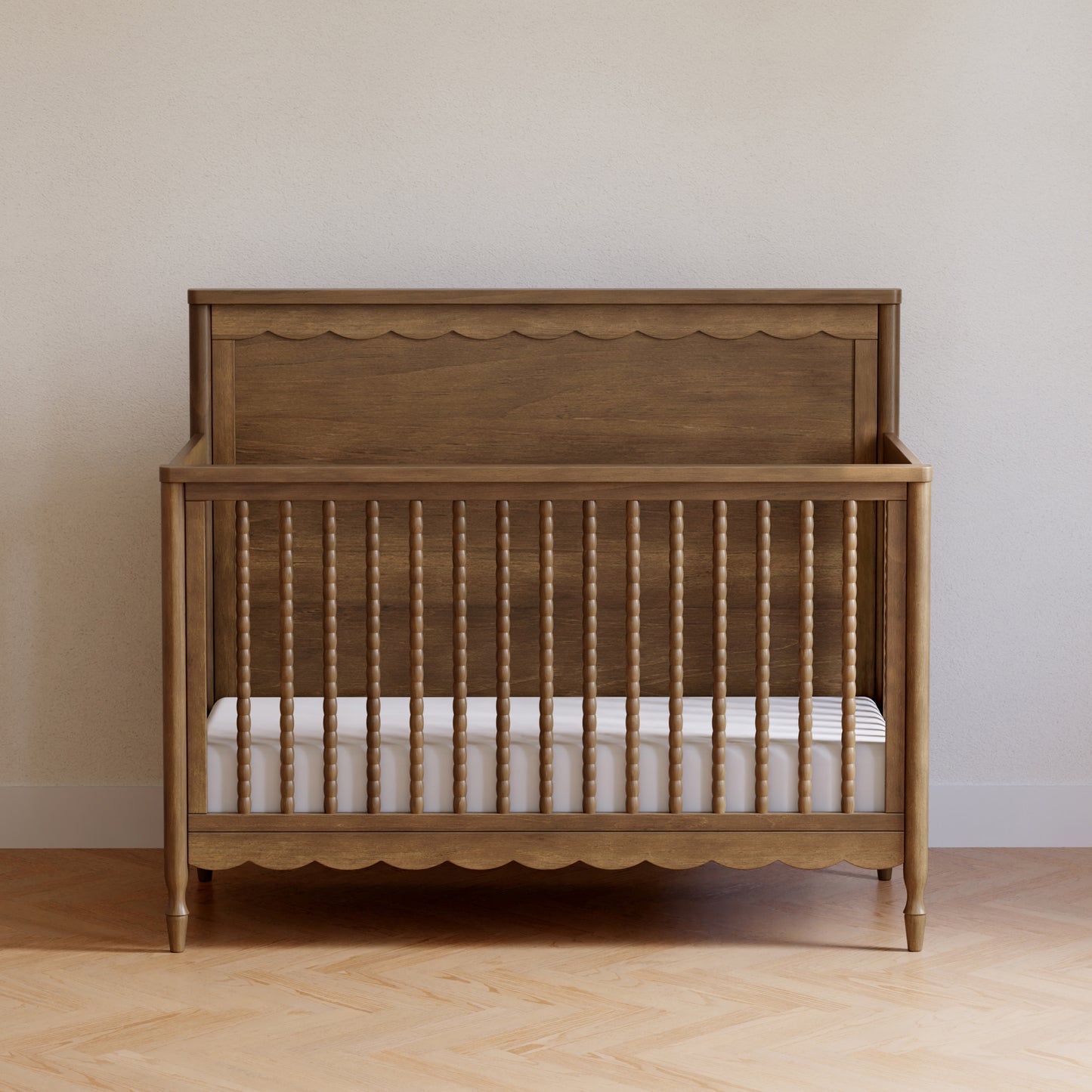M32301NL,Namesake,Ambrosia 4-in-1 Convertible Crib in Natural Walnut