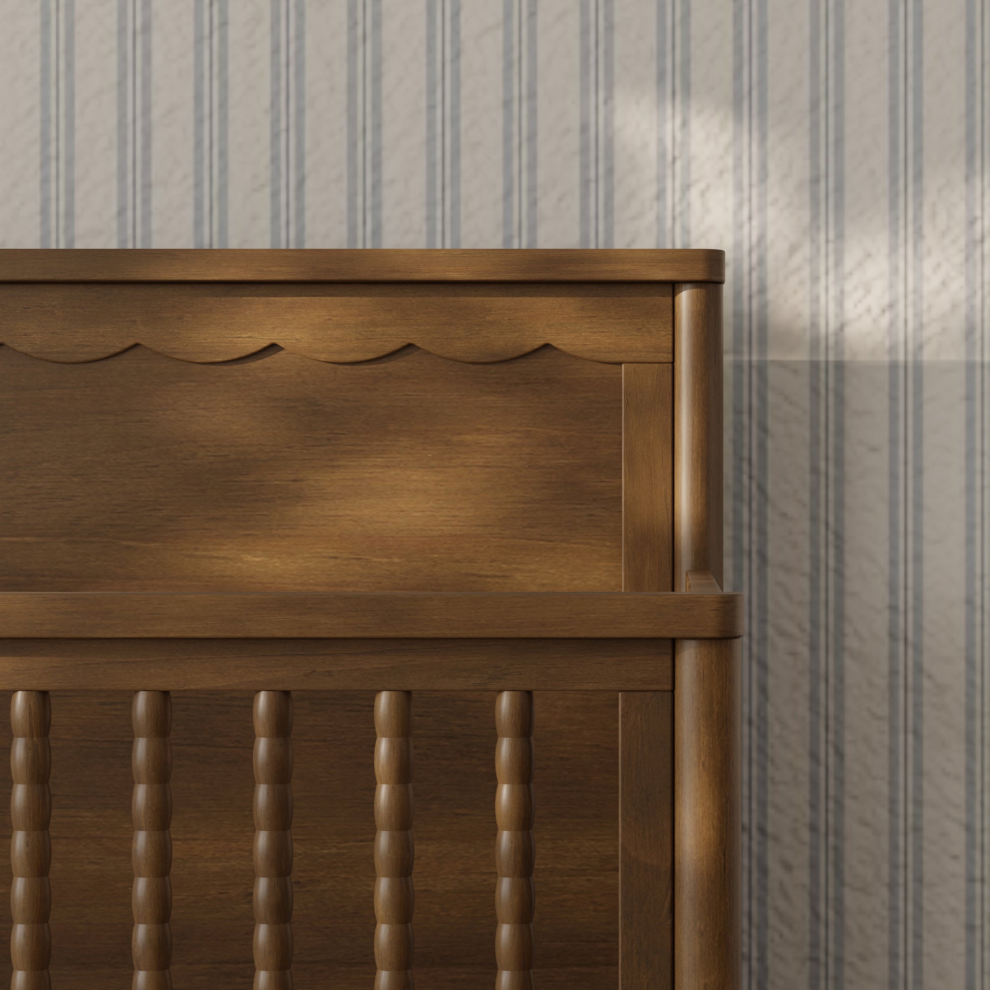 M32301NL,Namesake,Ambrosia 4-in-1 Convertible Crib in Natural Walnut