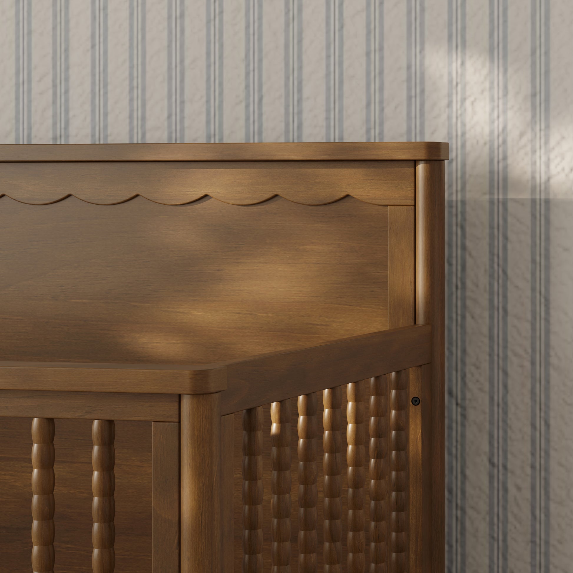 M32301NL,Namesake,Ambrosia 4-in-1 Convertible Crib in Natural Walnut