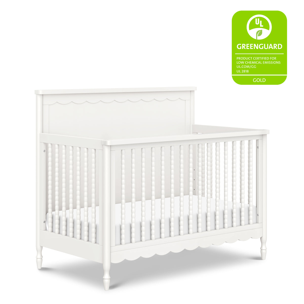 M32301RW,Namesake,Ambrosia 4-in-1 Convertible Crib in Warm White