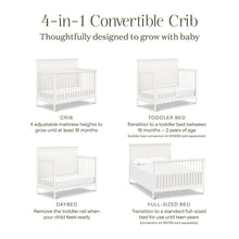 M32301RW,Namesake,Ambrosia 4-in-1 Convertible Crib in Warm White