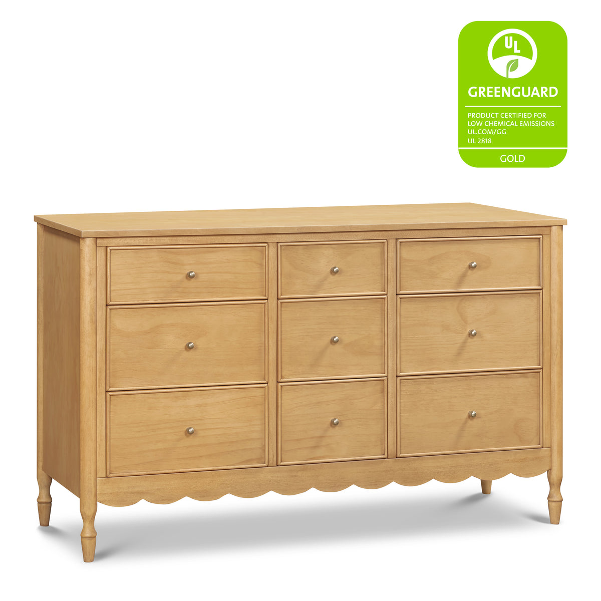 M32328HY,Namesake,Ambrosia 9-Drawer Assembled Dresser in Honey
