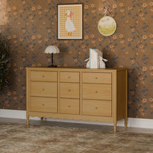 M32328HY,Namesake,Ambrosia 9-Drawer Assembled Dresser in Honey