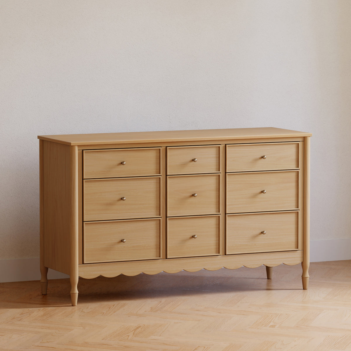 M32328HY,Namesake,Ambrosia 9-Drawer Assembled Dresser in Honey