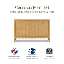 M32328HY,Namesake,Ambrosia 9-Drawer Assembled Dresser in Honey