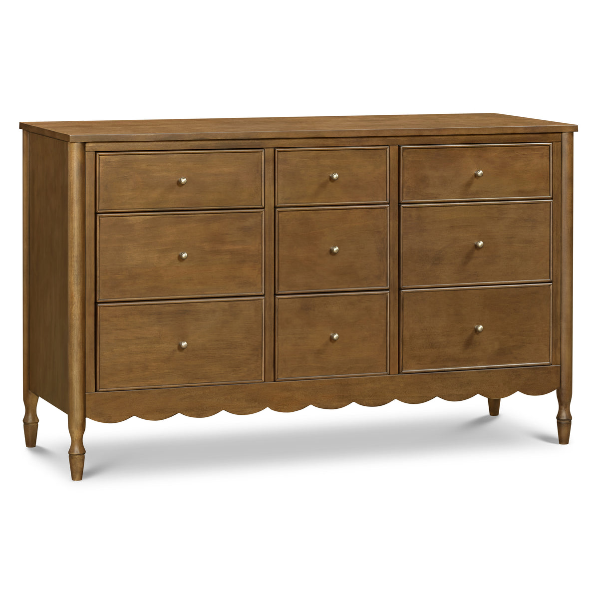 M32328NL,Namesake,Ambrosia 9-Drawer Assembled Dresser in Natural Walnut