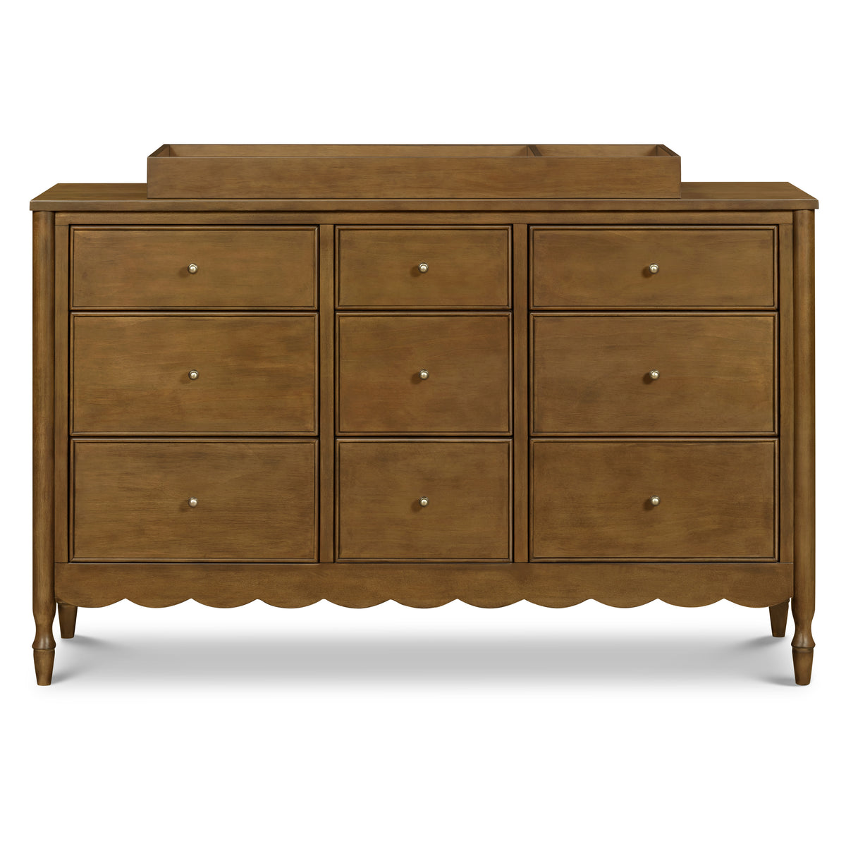M32328NL,Namesake,Ambrosia 9-Drawer Assembled Dresser in Natural Walnut
