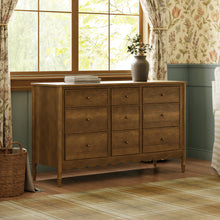 M32328NL,Namesake,Ambrosia 9-Drawer Assembled Dresser in Natural Walnut
