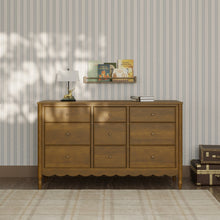 M32328NL,Namesake,Ambrosia 9-Drawer Assembled Dresser in Natural Walnut