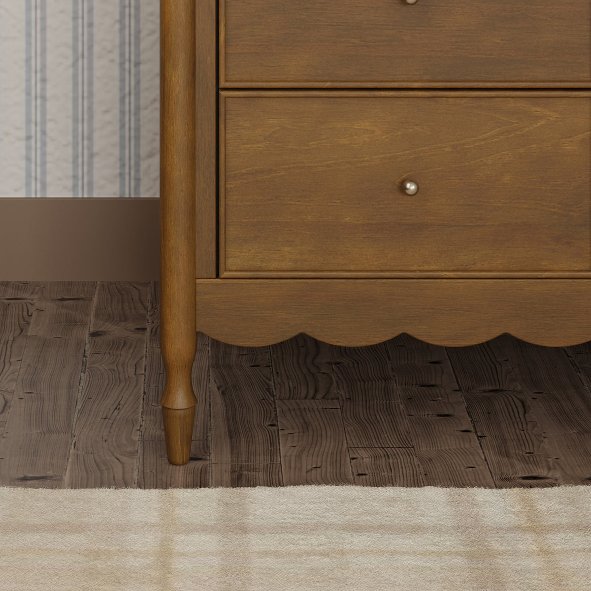 M32328NL,Namesake,Ambrosia 9-Drawer Assembled Dresser in Natural Walnut