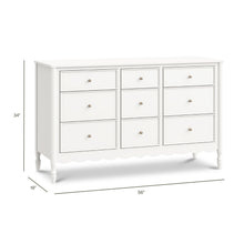 M32328RW,Namesake,Ambrosia 9-Drawer Assembled Dresser in Warm White