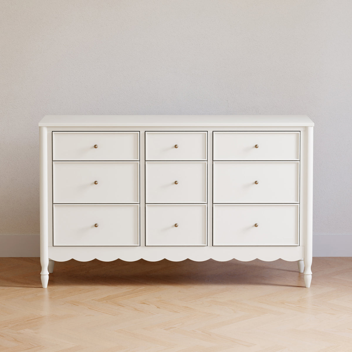 M32328RW,Namesake,Ambrosia 9-Drawer Assembled Dresser in Warm White