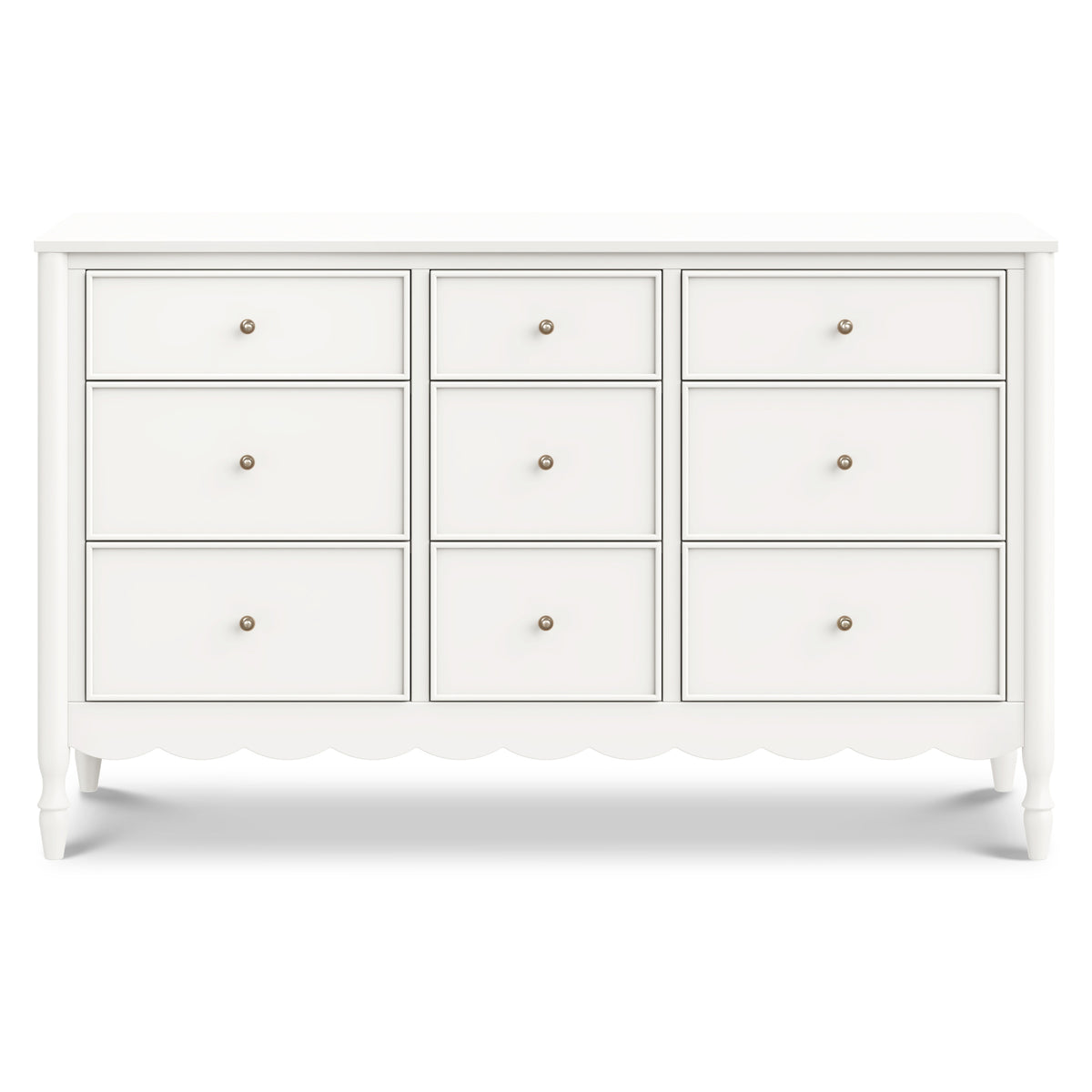 M32328RW,Namesake,Ambrosia 9-Drawer Assembled Dresser in Warm White