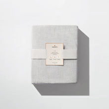 M32859FCS,Babyletto Kids,Uchi Montessori-Inspired House Full Bed Canopy in Fog Chatham Stripe Eco-Weave