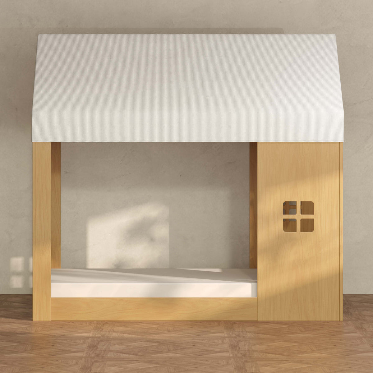 M32876HY,Babyletto Kids,Uchi Montessori-Inspired House Twin Bed in Honey
