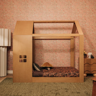 M32876HY,Babyletto Kids,Uchi Montessori-Inspired House Twin Bed in Honey