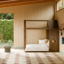 M32876NL,Babyletto Kids,Uchi Montessori-Inspired House Twin Bed in Natural Walnut