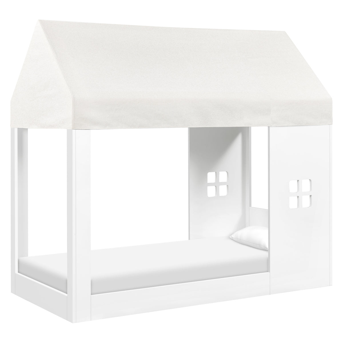 M32876W,Babyletto Kids,Uchi Montessori-Inspired House Twin Bed in White