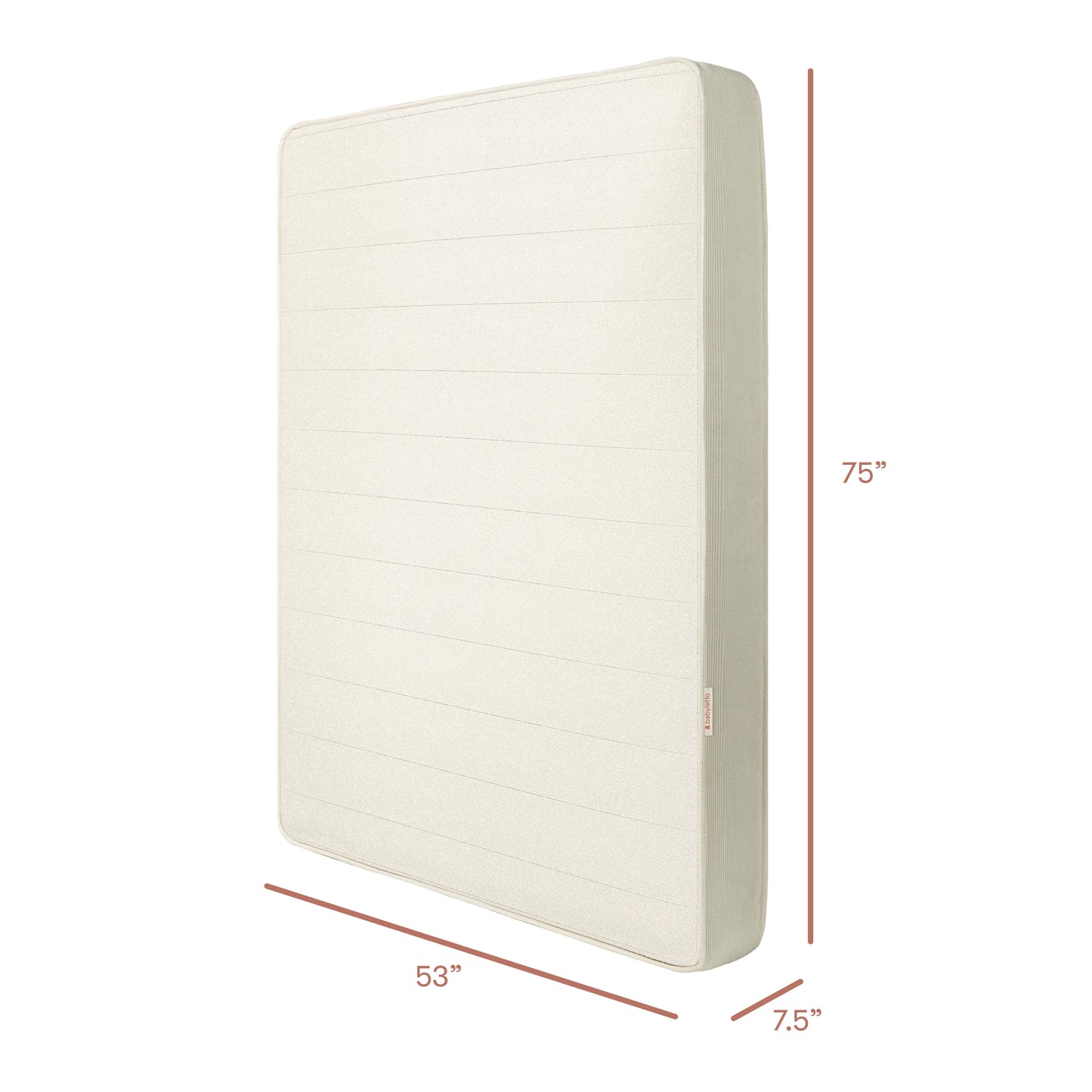 M53105A,Babyletto Kids,Essential 7.5 Full Kids Mattress with Memory Foam