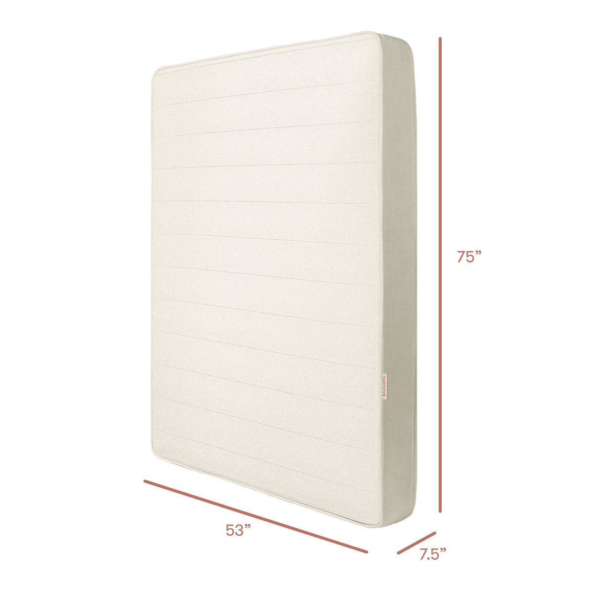 M53105A,Babyletto Kids,Essential 7.5 Full Kids Mattress with Memory Foam