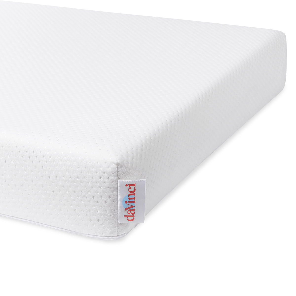 M53114W,DaVinci,Comfort Crib Mattress with Removable Waterproof Knit Cover in White