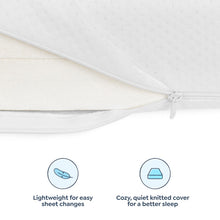 M53114W,DaVinci,Comfort Crib Mattress with Removable Waterproof Knit Cover in White