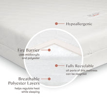 M5321C,Babyletto,Pure Core Non-Toxic Crib Mattress with Hybrid Cover