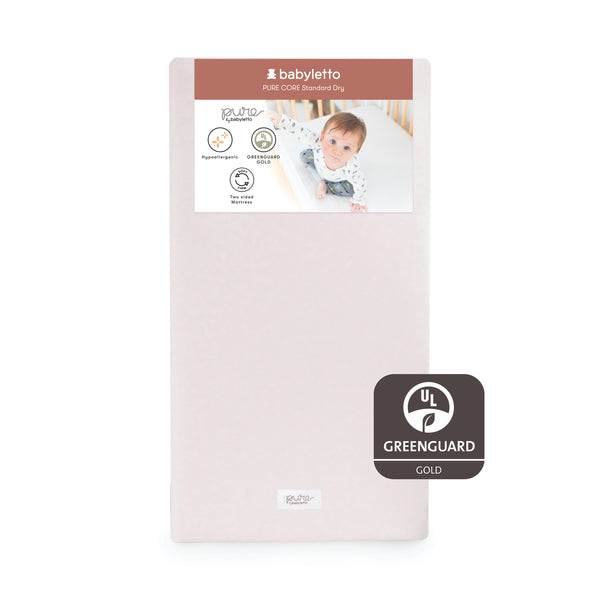 M5322BB,Babyletto,Pure Core Non-Toxic Crib Mattress w/Dry Waterproof Cover