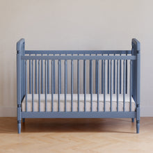 M7101CVB,Namesake,Liberty 3-in-1 Convertible Spindle Crib w/Toddler Bed Conversion Kit in Cove Blue