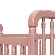 M7101DTR,Namesake,Liberty 3-in-1 Convertible Spindle Crib w/Toddler Bed Conversion Kit in Dusty Rose