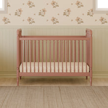 M7101DTR,Namesake,Liberty 3-in-1 Convertible Spindle Crib w/Toddler Bed Conversion Kit in Dusty Rose