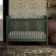 M7101FRGR,Namesake,Liberty 3-in-1 Convertible Spindle Crib w/Toddler Bed Conversion Kit in Forest Green