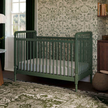 M7101FRGR,Namesake,Liberty 3-in-1 Convertible Spindle Crib w/Toddler Bed Conversion Kit in Forest Green