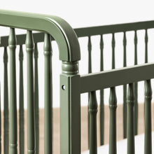 M7101JP,Namesake,Liberty 3-in-1 Convertible Spindle Crib w/Toddler Bed Conversion Kit in Juniper