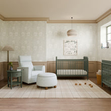 M7101JP,Namesake,Liberty 3-in-1 Convertible Spindle Crib w/Toddler Bed Conversion Kit in Juniper