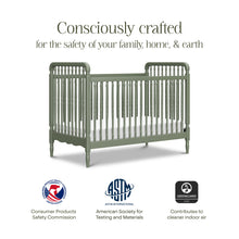 M7101JP,Namesake,Liberty 3-in-1 Convertible Spindle Crib w/Toddler Bed Conversion Kit in Juniper