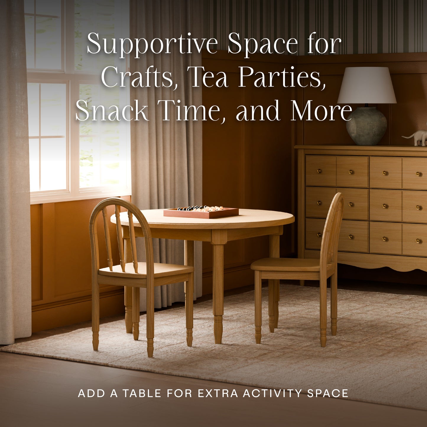 M7103HY,Namesake Kids,Liberty Spindle Play Chair in Honey