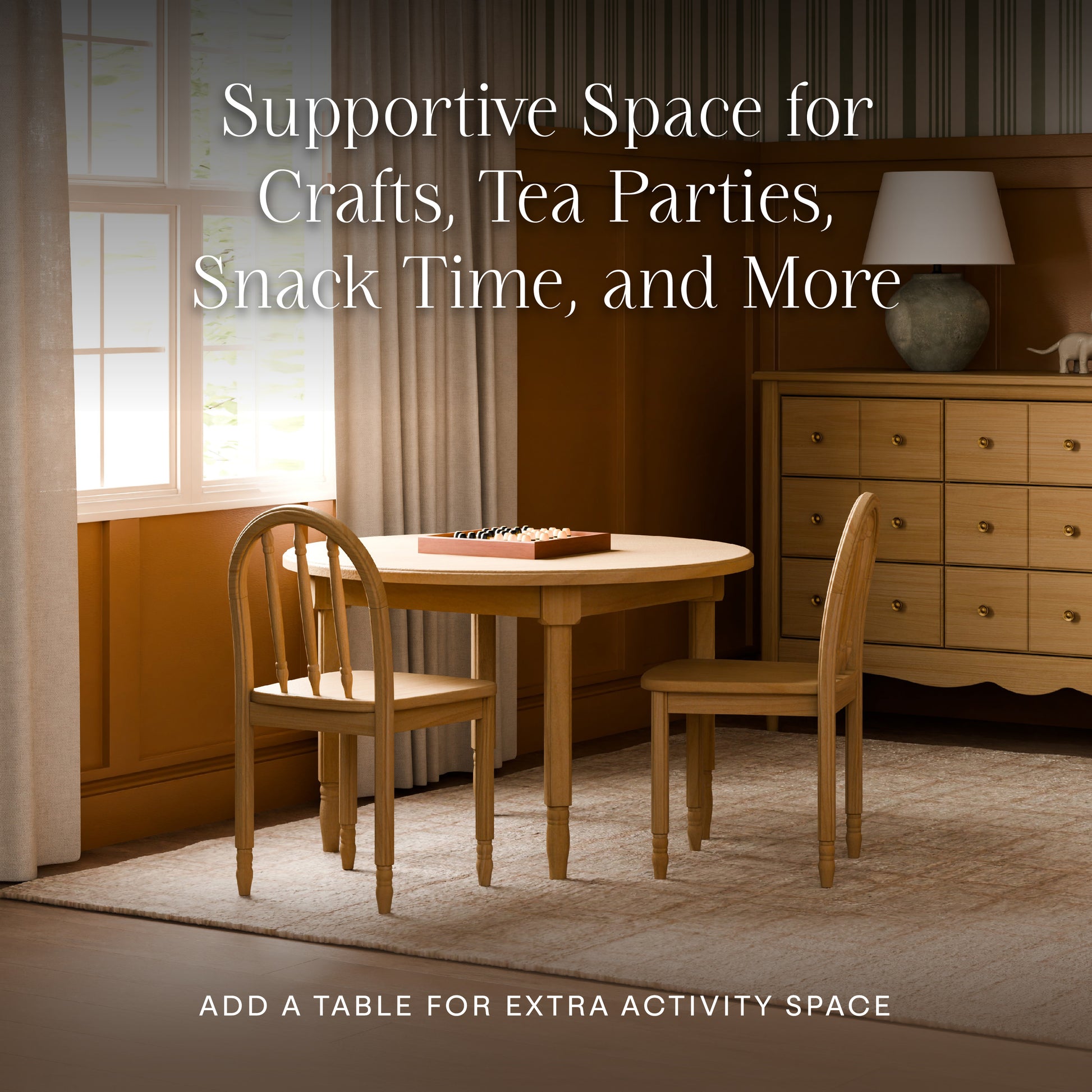 M7103HY,Namesake Kids,Liberty Spindle Play Chair in Honey