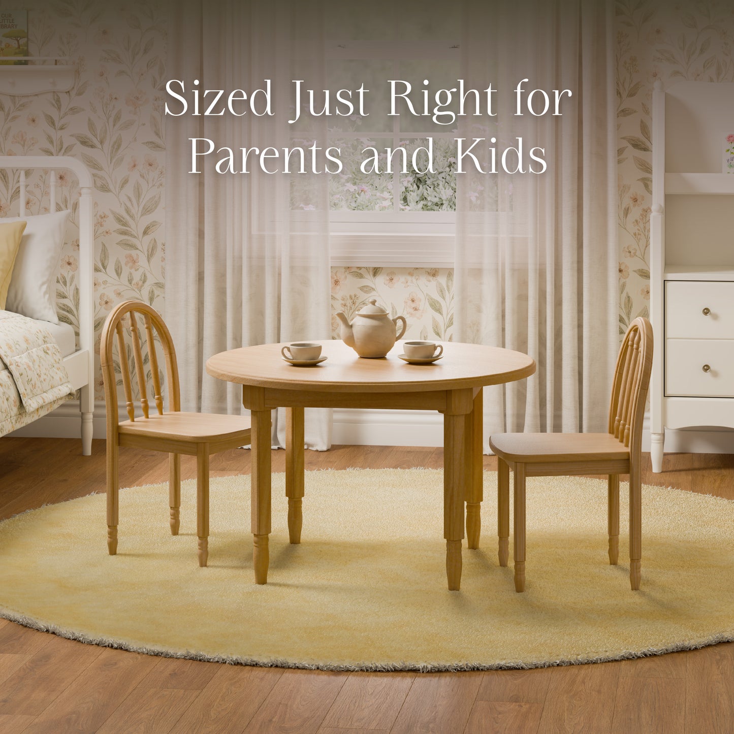 M7103HY,Namesake Kids,Liberty Spindle Play Chair in Honey