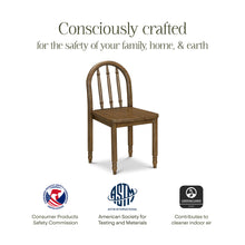 M7103NL,Namesake Kids,Liberty Spindle Play Chair in Natural Walnut
