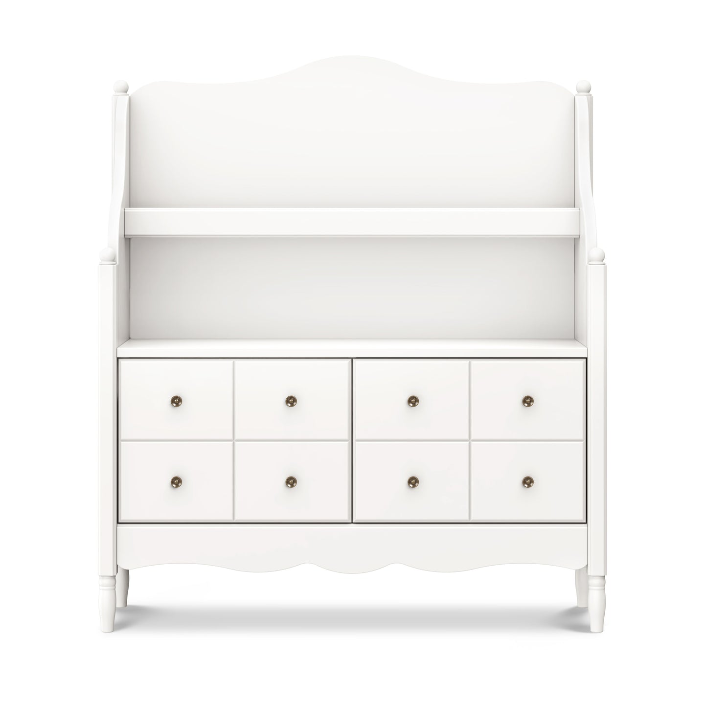 M7109RW,Namesake Kids,Liberty Library Hutch in Warm White