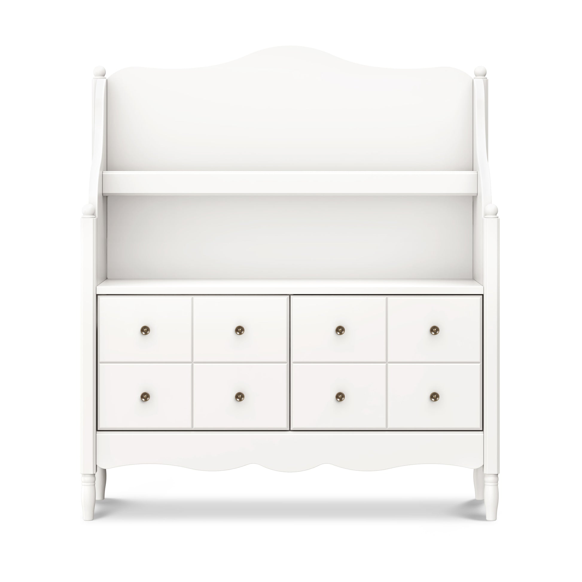 M7109RW,Namesake Kids,Liberty Library Hutch in Warm White