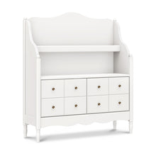 M7109RW,Namesake Kids,Liberty Library Hutch in Warm White