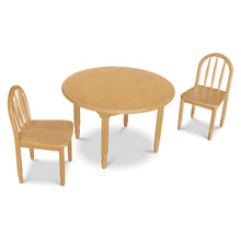 M7110HY,Namesake Kids,Liberty Play Table & Spindle Chairs Set in Honey