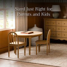 M7110HY,Namesake Kids,Liberty Play Table & Spindle Chairs Set in Honey